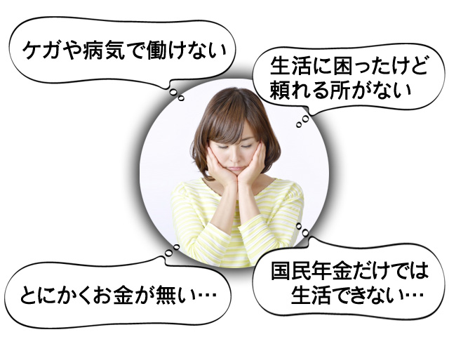 お金が完全になくなり、住居を失う前に生活保護を申請しましょう。